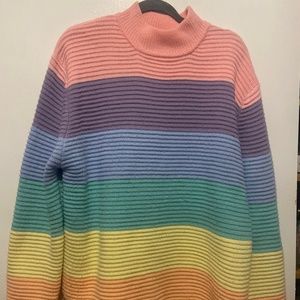 Unif Pastel Knit Sweater Small